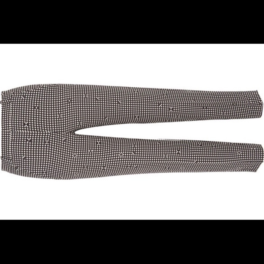 Carven checked crepe slim-leg pants